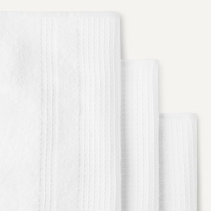 Amazon Basics Organic Cotton Waffle Weave Kitchen Dish Towels, Ultra Absorbent - Image 4