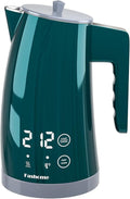 Electric Kettle with Temperature Control, 5 Preset Temps, 2H Keep Warm -1200W Quiet Water Boiler,Electric Tea Kettle with BPA-Free, Digital Cool-Touch, Rotating Base for Home,Office, Kids(Green)