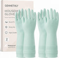 Rubber Dishwashing Gloves, Reusable Cleaning Dish Gloves by Unknown