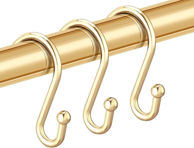 Shower Curtain Hooks by EleCharm