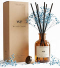 Flower Reed Diffuser Set Cashmere Vanilla Scent by WEALD+TRIBE