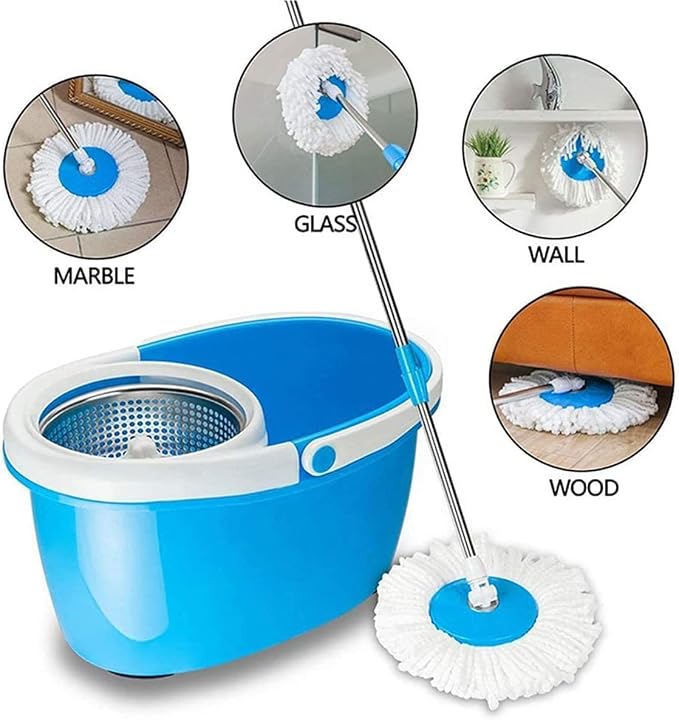 5 PCS Microfiber Replacement Mop Head Spin Mop Head Replacement 5-Pack - Image 6