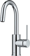 KRAUS Oletto Single Handle Kitchen Bar Faucet in Chrome Finish, KPF-2600CH by Unknown