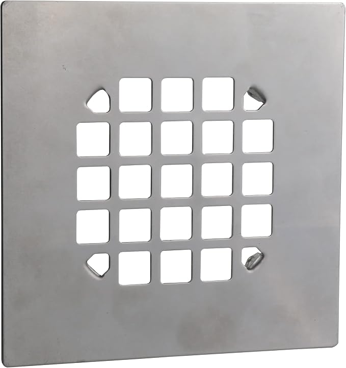 Danco Square Snap-in Shower Drain Cover in Chrome - Image 2