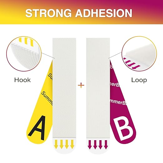 Picture Hanging Strips Heavy Duty XL 32 Pairs/64Strips, Damage Free Hanging Picture Hangers, Removable Adhesive Hook and Loop Wall Strips, Frame Stickers No Nails for Home Decor Wall Posters