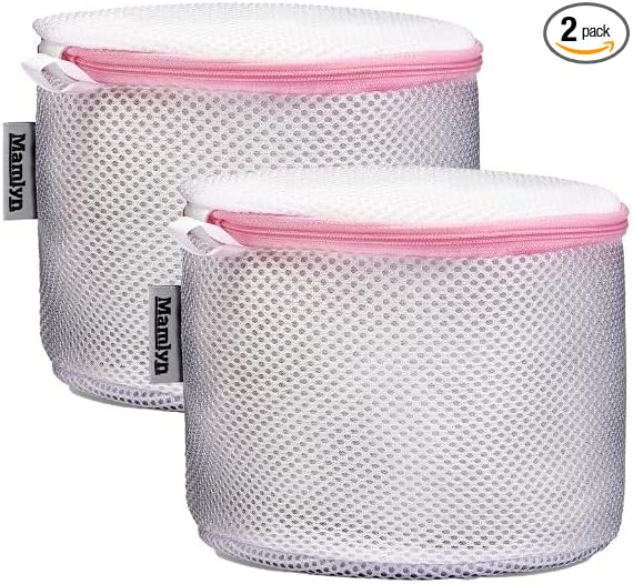 Mamlyn Mesh Bra Bags for Washing Machine, Lingerie wash Bags for Laundry by Mamlyn