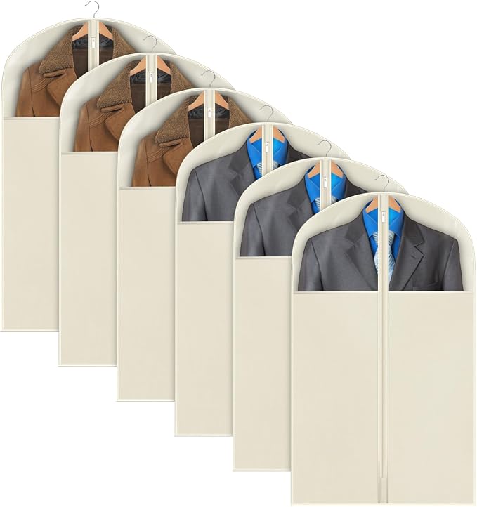 Univivi Garment Bag Suit Bag for Closet Storage, 40 Inch, Oxford Fabrics by Univivi