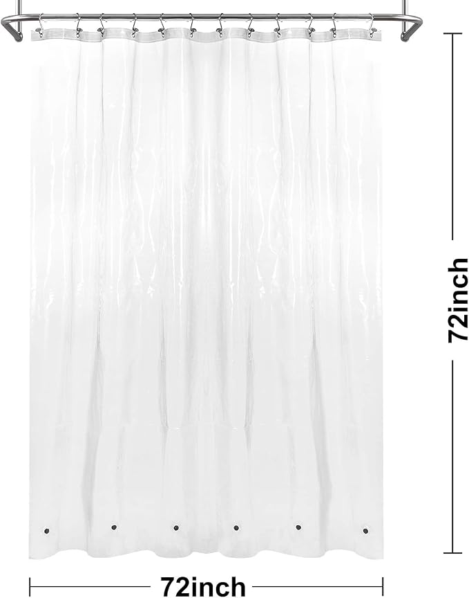Barossa Design Heavy Duty Shower Curtain Liner - Image 6