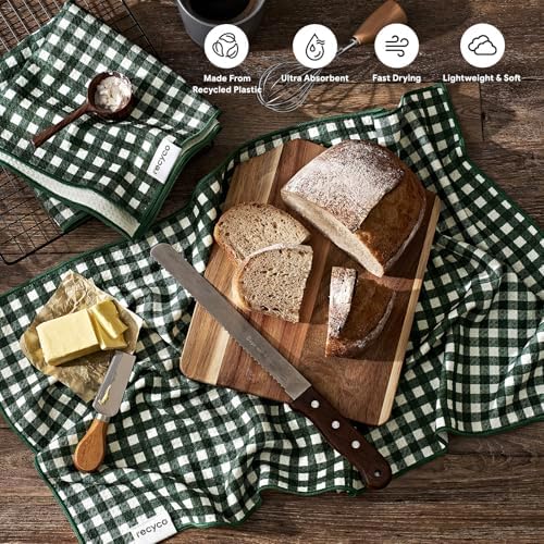 RECYCO Waffle Kitchen Towel Set of 2 - Image 2