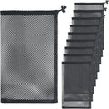 10 Pcs Mesh Drawstring Bag 9" x 12" by BOJITEXS
