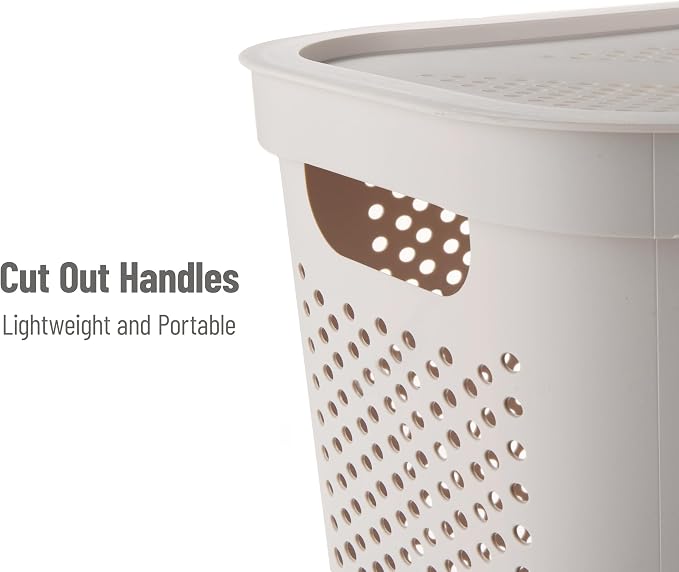 Mind Reader Slim Laundry Hamper - Image 4