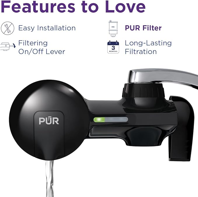 PUR Horizontal Faucet Mount Water Filtration System - Image 4