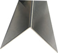 Brushed 304 Stainless Steel Corner Guards, 48" Wall Protectors, 20ga & 16ga, Available in 1/2" to 4", Multi-Pack Options (1, 2, 5, or 10) (2, 3 x 3, 16ga, No Hug Edges)