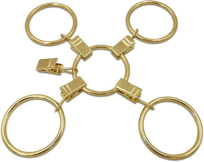 100 Pack Metal Curtain Rings - Image 7