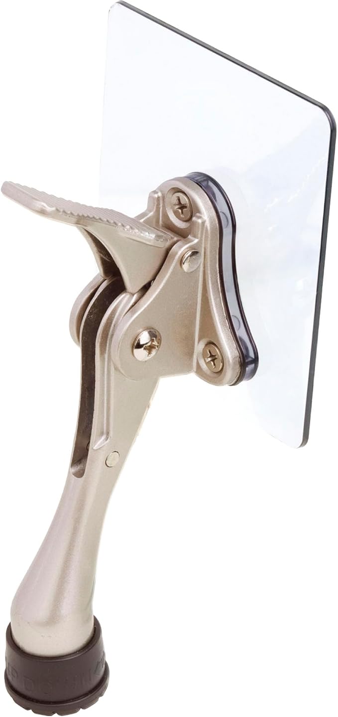 Door Stopper with Adhesive Bracket Stickers, No Drilling or Tools Needed by HASHI