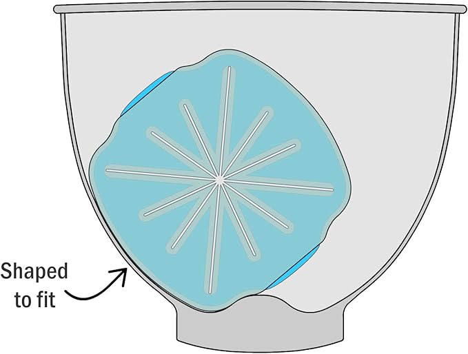 Whisk Wiper PRO for Tilt Head Stand Mixers (For Tilt-Head Mixers, Violet)