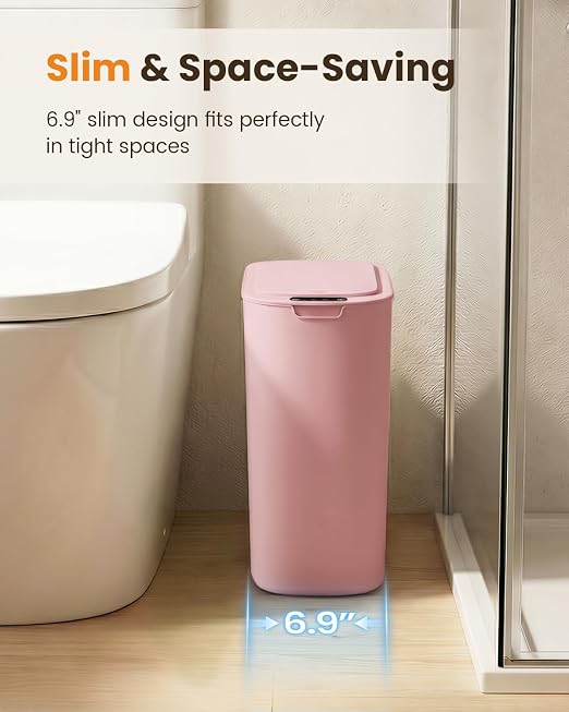 Cesun 5 Gallon Automatic Bathroom Trash Can - Image 3