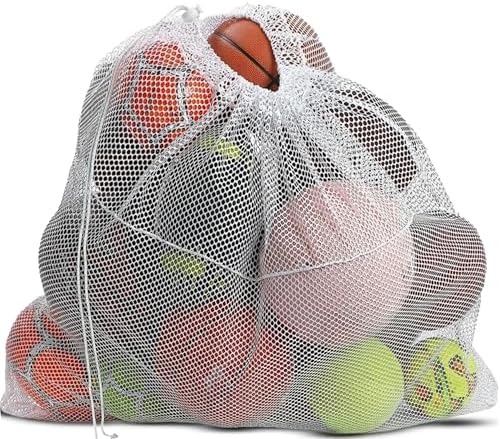 Mesh Equipment Bag, Adjustable, Cord Closure by Handy+Laundry