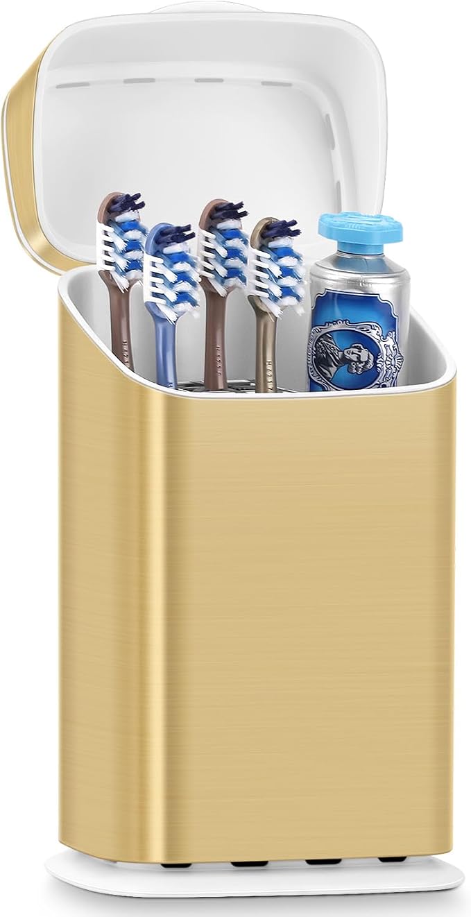 GFWARE Gold Bathroom Toothbrush Holder by GFWARE