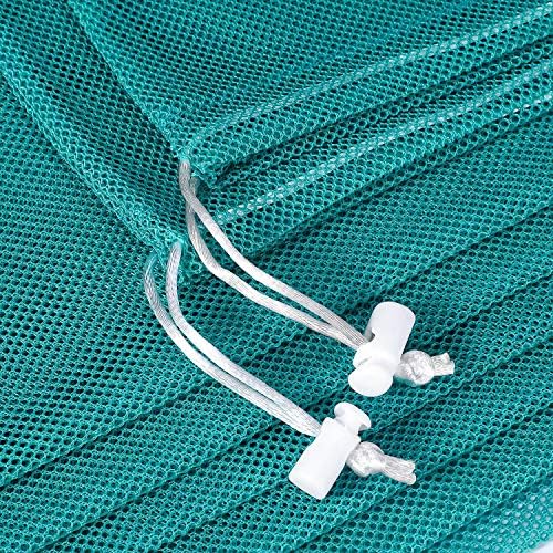 Frienda 6 Pieces Mesh Stuff Sack, 11 x 15 Inch Durable Nylon Drawstring Laundry - Image 3