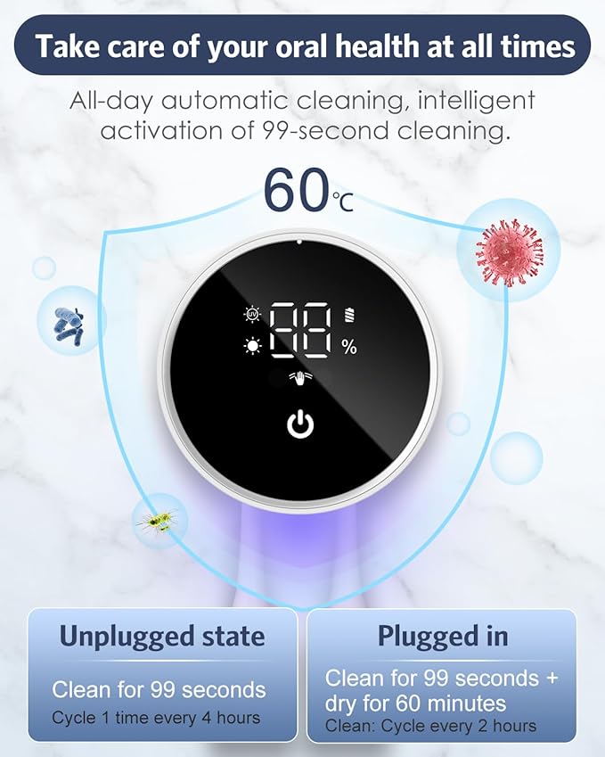 Upgraded UV Toothbrush Sanitizer Holder - Image 4