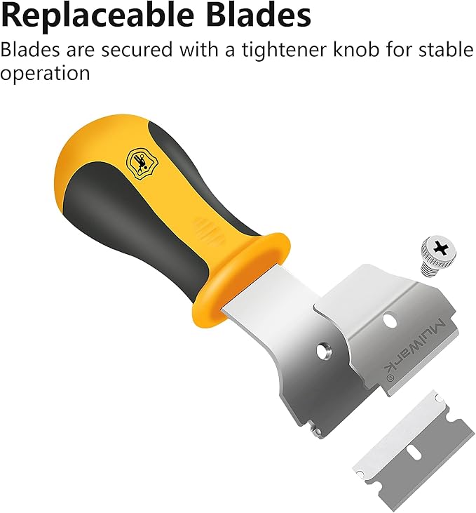 MulWark Razor Blade Scraper | 2 Handles Razor Scraper Set - Image 6