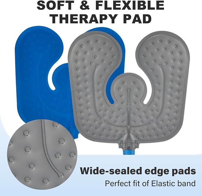 Ice Machine for Knee After Surgery for Post-Surgery Care, Cold Therapy Machine System for Knee and Joint Compression Pad,14-Quart Cooler, Universal-pad