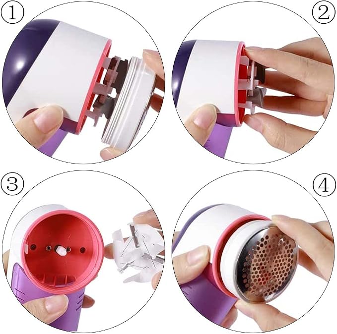 3 Pcs Fabric Shaver Blades Sharp Fabric Shaver Replacement Blade Compatible - Image 4