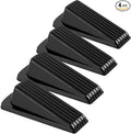 4 Pack Door Stoppers, Rubber for Bottom of Door, Rubber Door Stopper Wedge by Utron