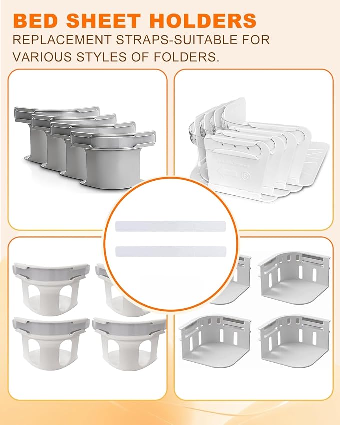 Transparent Sheet Fastener Strips, Bed Sheet Holders - Image 6