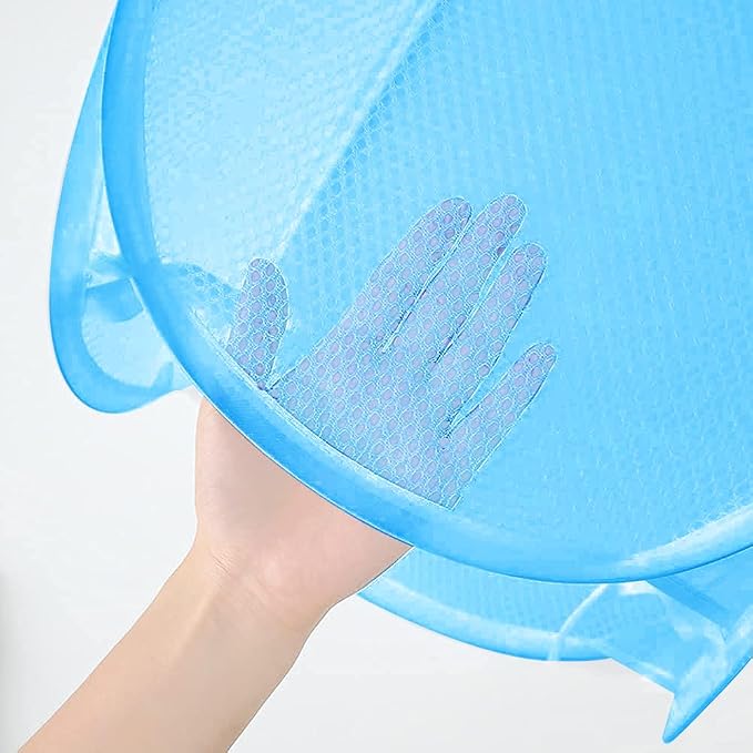 Mesh Laundry Hamper, Pop Up Laundry Basket Portable Collapsible Clothes Storage - Image 3