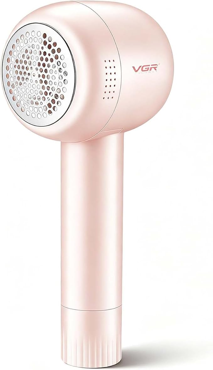 VGR 813 Rechargeable Fabric Shaver, 6-Blade Lint Remover, at home or while by VGR