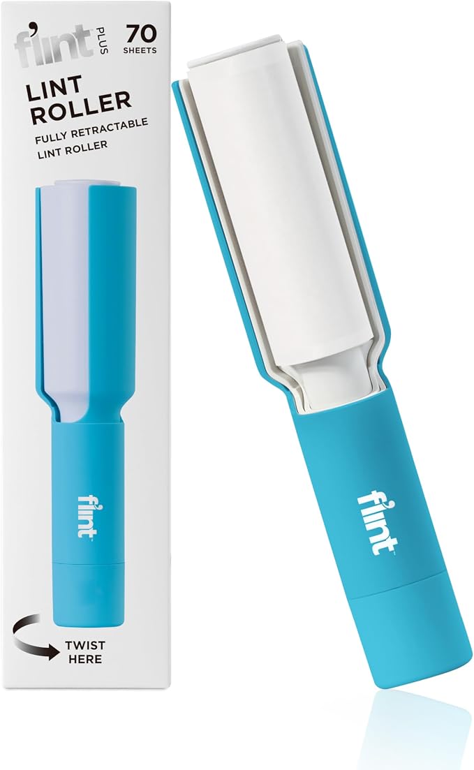 Flint Plus Retractable Lint Remover & Pet Hair Roller by Flint