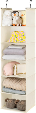 GRANNY SAYS 6-Shelf Hanging Closet Organizer, Foldable Storage, Keeps Clothes by GRANNYSAYS