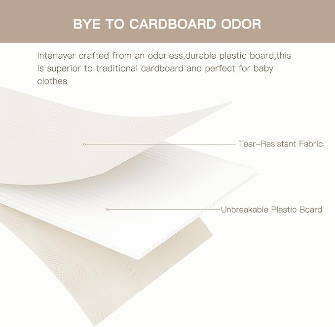 Drawer Organizer Clothes, 10 Pack Dresser Organizer - Image 5