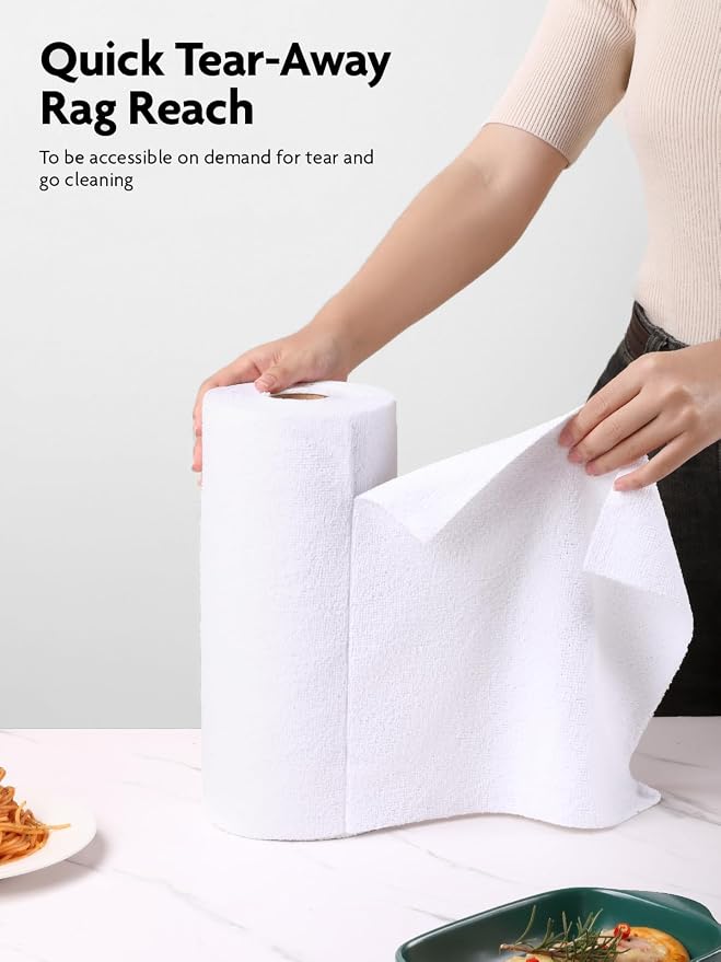 Fantasticlean Microfiber Cleaning Cloth Roll- 40 Sheets, Tear-away Microfiber - Image 2