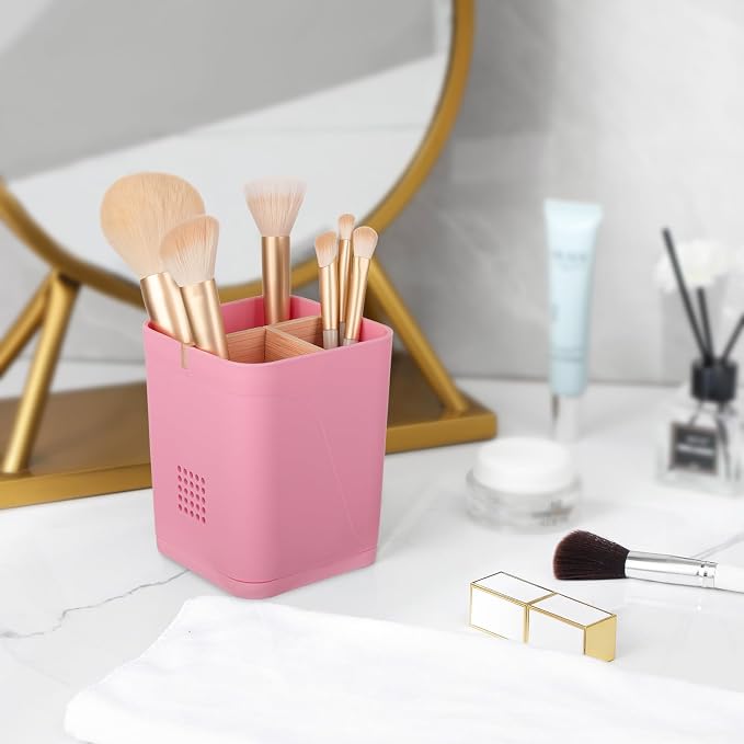 Electric Toothbrush Holder Tooth Brush and Toothpaste Organizer, Drainage Holes - Image 5