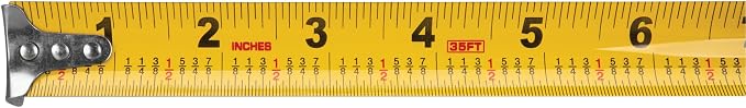 Performance Tool W5035 35 ft. x 1 in. Magnetic Tape Measure - Image 5