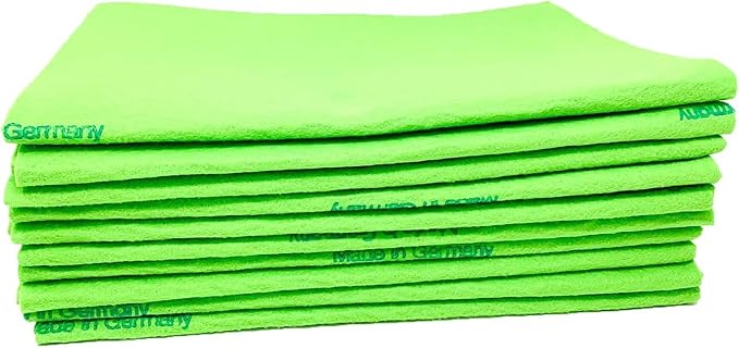 10 Pack Extra Large Original German Shammy Cloths Chamois Towels Super Absorbent by Unknown
