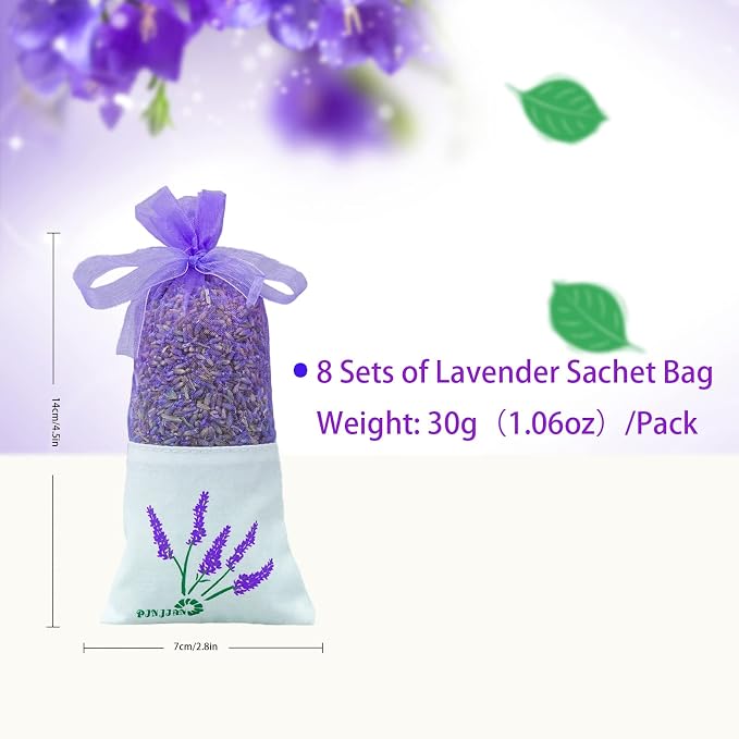 8 Packs French Lavender Sachets - Image 6