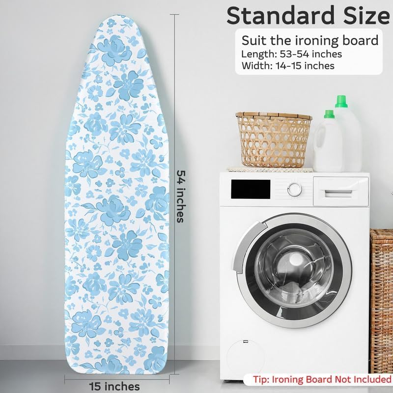 FIOBEE Ironing Board Cover and Pad Extra Thick Iron Board Pad - Image 2