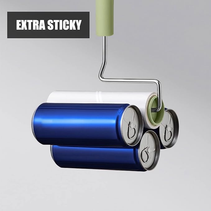 Extra Sticky Large Surface Lint Roller, 6.3''Wide Roller - Image 4