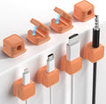 8 Pack Cord Organizer, Magnetic Cable Clips, Under Desk Management, Strong by Costop