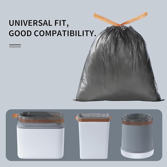 MOPALL Small Trash Bags with Drawstring, 2.6-4 Gallon - Image 6