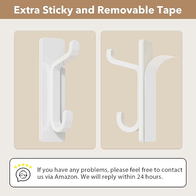 pickpiff 13LB Strong Stick-on Hooks - Image 3