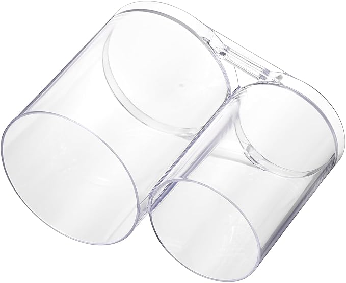 Hipiwe Acrylic Cotton Swab Holder Clear Qtip Dispenser - Image 8