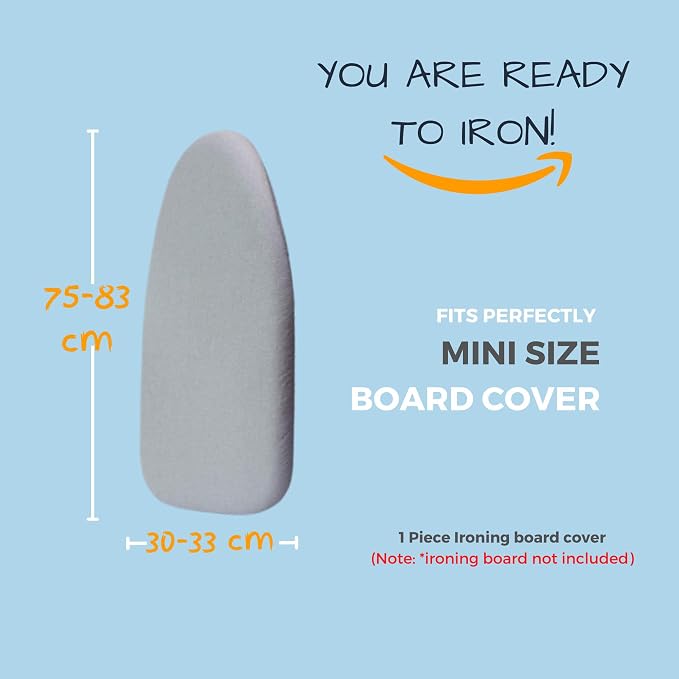 SAVUK 12 X 30 inch Smart Table top Ironing Board Cover and Pad - Image 6