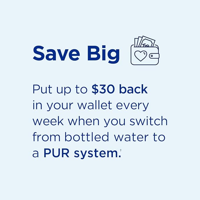 PUR Horizontal Faucet Mount Water Filtration System - Image 9