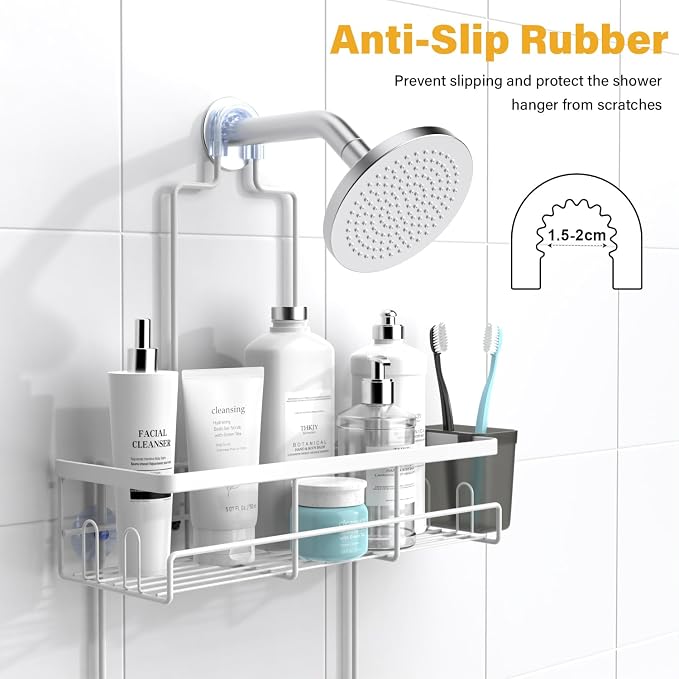 Hanging Shower Caddy Over Showerhead - Image 2