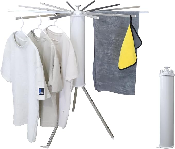 RFOUO Foldable Clothes Drying Rack Tripod by RFOUO